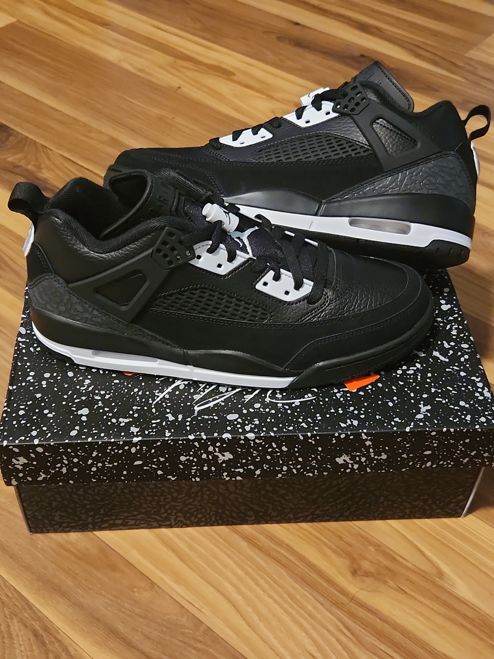 9.5m | 11w NIKE Air Jordan Spizike Low BLACK / WHITE / ANTHRACITE (FQ1759-010)